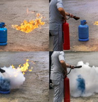 Classes de foc i tipus d'extintors a utilitzar